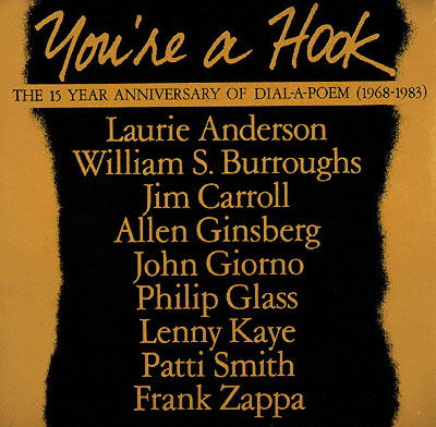Cover Art - You're a Hook: The 15 Year Anniversary of Dial-a-Poem (1983)