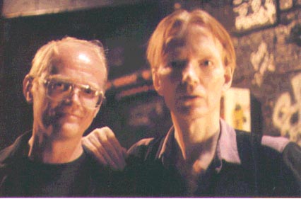LaVerne with Jim Carroll