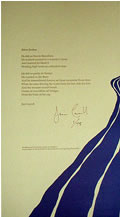 River Jordan Broadside (Signed & Numbered)