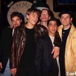 Basketball Diaries Cast with Jim Carroll - Photo by Mitchell Gerber/CORBIS
This photo accurately reflects the role accorded to Jim Carroll in the production of the </i>Basketball Diaries<i> film.