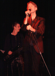 Jim Carroll and Band at the Bottom Line NYC 11/12/1998 - (#4 of 5)
Photo by Gail Ames