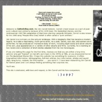 CatholicBoy.com 15 May 2001
(hosted by Forbin) Screengrab: CatholicBoy.com 15 May 2001 (hosted by Forbin)