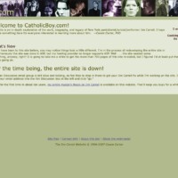 CatholicBoy.com 12 December 2007
(Westhost) Screengrab: CatholicBoy.com 12 December 2007 (Westhost)