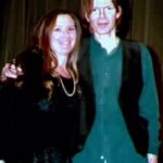 Jim Carroll (right) with event organizer Cassie Carter