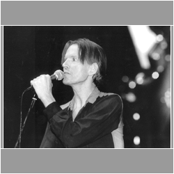 Jim Carroll performing at Cornell University -- Photo by Denise Weldon/University Photography Photo of Jim Carroll