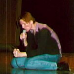 Jim Carroll singing at Cornell University Ithaca, NY, 3 March 1997