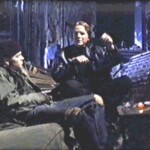 Jim Carroll as Frankie Pinewater, with Leonardo DiCaprio as Jim Carroll in The Basketball Diaries (1995)