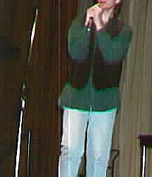 Jim Carroll at Bowling Green State University
20 February 1996 (3 of 4)- Photo by Cassie Carter