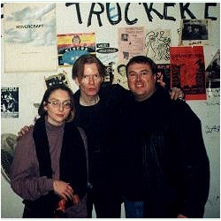 Jim Carroll with fans at Little Brothers
Columbus, OH, 8 November 1997
Photos by Chad A. Adkins