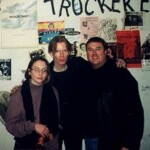 Jim Carroll with fans at Little Brothers
Columbus, OH, 8 November 1997
Photos by Chad A. Adkins