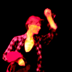 Jim Carroll at Massachusetts College of Art,
Boston, MA, 9 May 1998 - Photographs by Jaime Beebe