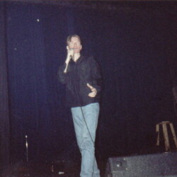 Jim Carroll at the Shim Sham Club, New Orleans, 2001 (#1 of 10 photos by Jeremy Deible)