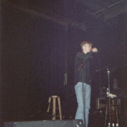 Jim Carroll at the Shim Sham Club, New Orleans, 2001 (#10 of10 photos by Jeremy Deible)
