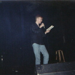 Jim Carroll at the Shim Sham Club, New Orleans, 2001 (#7 of 10 photos by Jeremy Deible)