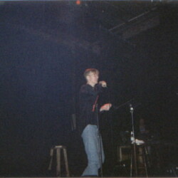 Jim Carroll at the Shim Sham Club, New Orleans, 2001 (#9 of 10 photos by Jeremy Deible)
