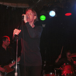 Jim Carroll reading in Seattle (1998) -Photo by Tom Wear