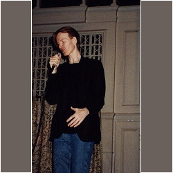 Jim Carroll at
Wheaton College -
Norton, MA - 11 November 1997 - Photo by Zak Moen