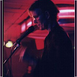Jim Carroll at Y-Not II, Milwaukee, WI 5/7/1999 - Photo by Doug Krimmer