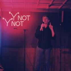 Jim Carroll at Y-Not II, Milwaukee, WI 5/7/1999 - Photo by Doug Krimmer