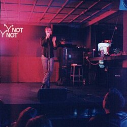 Jim Carroll at Y-Not II, Milwaukee, WI 5/7/1999 - Photo by Doug Krimmer