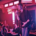 Jim Carroll at Y-Not II, Milwaukee, WI 5/7/1999 - Photo by Doug Krimmer