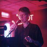 Jim Carroll at Y-Not II, Milwaukee, WI 5/7/1999 - Photo by Doug Krimmer