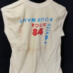 Jim Carroll's T-Shirt Collection: 1984 Tour - I Write Your Name (back) Jim Carroll's T-Shirt Collection: 1984 Tour - I Write Your Name (back)