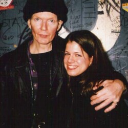 MacKenzie Wilson with Jim Carroll