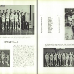 1967 Trinity School Yearbook - Basketball