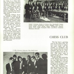 1967 Trinity School Yearbook - Forum (page with chess club)