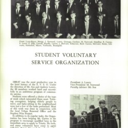 1967 Trinity School Yearbook - SVSO