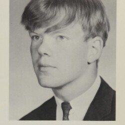 1968 Trinity School Yearbook - Jim Carroll (Detail)