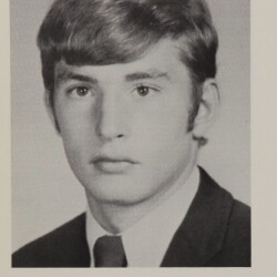 1968 Trinity School Yearbook - Marc Blane / Marc Clutcher (Detail)