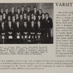 1968 Trinity School Yearbook - Varsity Club