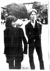 Jim Carroll and Patti Smith